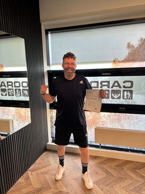 Bart -5kg afgevallen